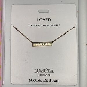 Marina De Buchi Loved Necklace